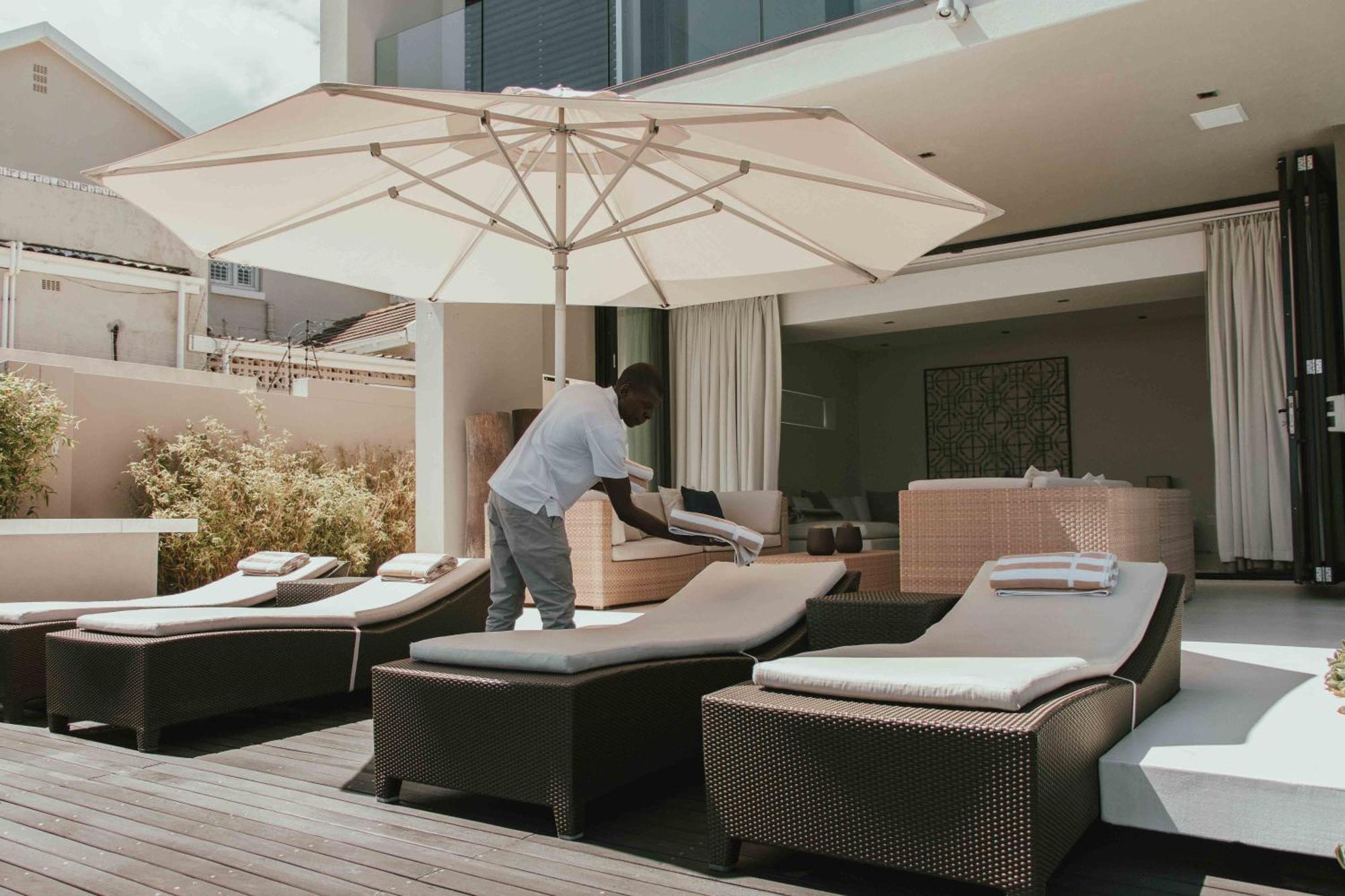 Serenity Villa 18 Ronald Rd Camps Bay Cape Town Exterior foto